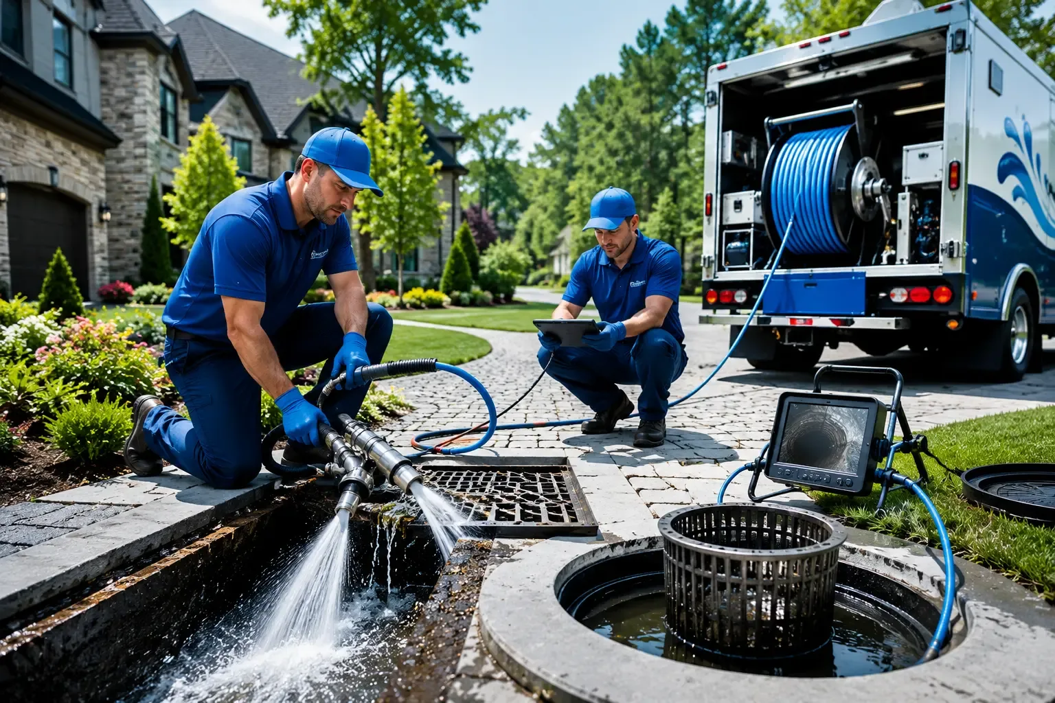 Local outdoor drain cleaning professionals in Hutchinson, KS